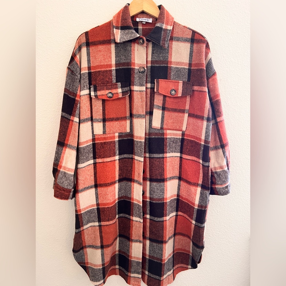 Longline flannel